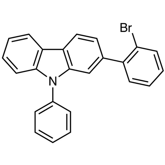 TCI B5437 1616607-88-5 2-(2-Bromophenyl)-9-phenyl-9H-carbazole