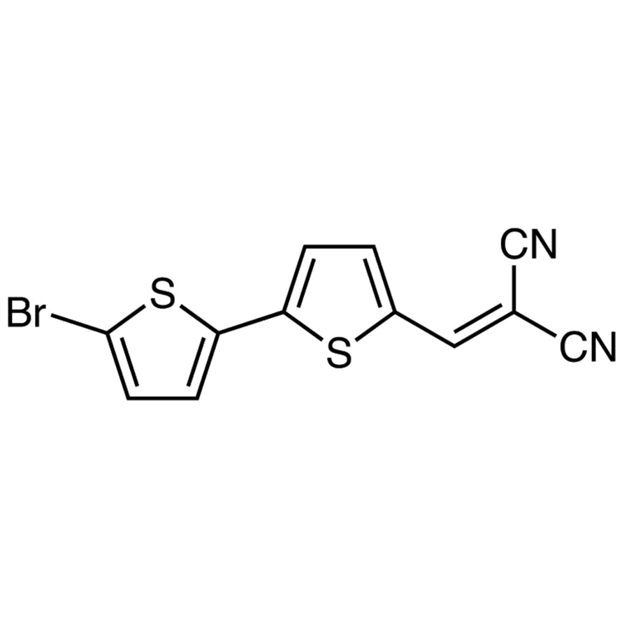 TCI B5458 704890-84-6 2-[(5'-Bromo-[2,2'-bitiofen]-5-il)metilena]malononitril