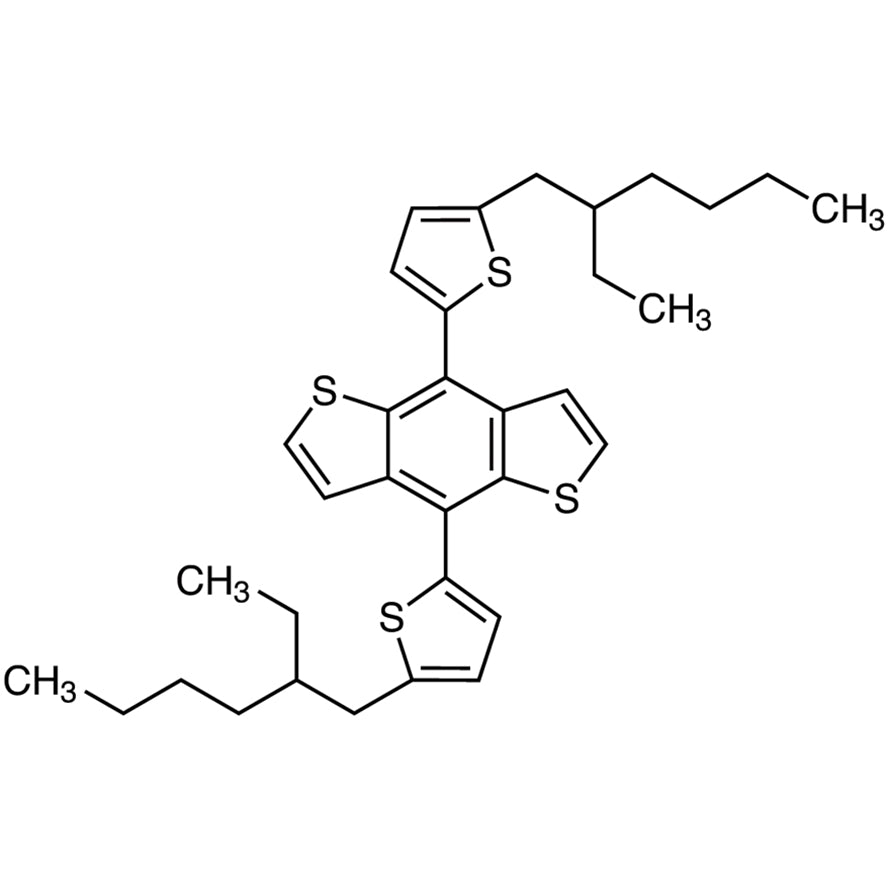 TCI B5485-200MG 1352642-35-3 4,8-Bis[5-(2-etilheksil)tiofen-2-il]benzo[1,2-b:4,5-b']ditiofen