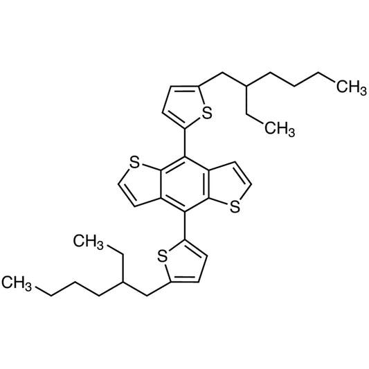 TCI B5485-200MG 1352642-35-3 4,8-Bis[5-(2-ethylhexyl)thiophen-2-yl]benzo[1,2-b:4,5-b']dithiophene