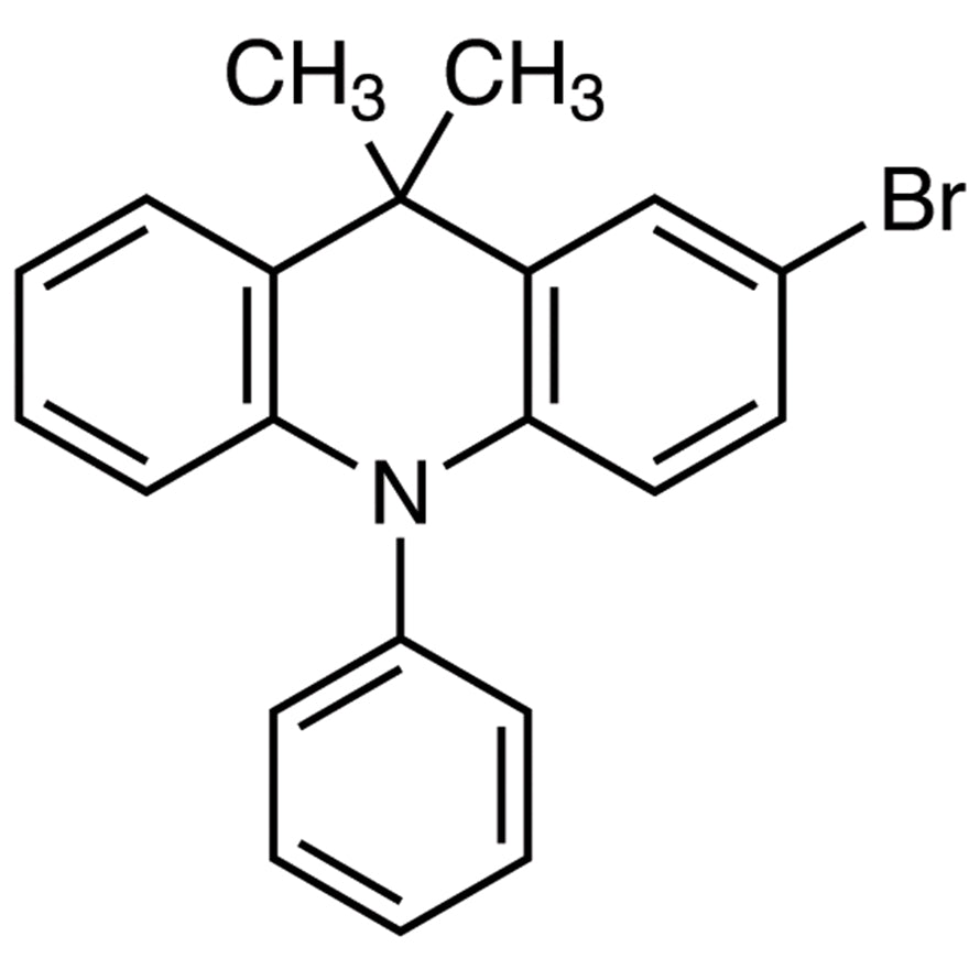 2-Bromo-9,9-dimethyl-10-phenyl-9,10-dihydroacridine (CAS 1319720-64-3) - TCI B5534 - AMI Scientific