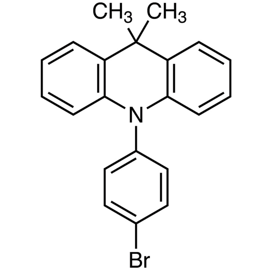10-(4-Bromophenyl)-9,9-dimethyl-9,10-dihydroacridine (CAS 1342892-15-2) - TCI B5535 - AMI Scientific