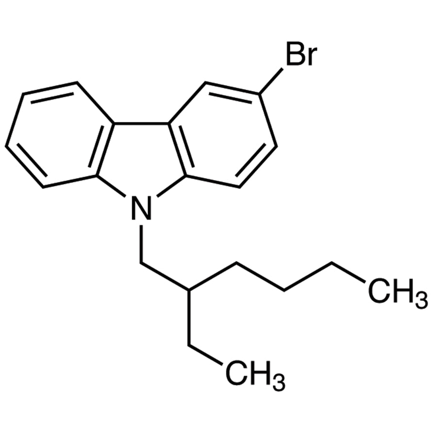 3-Bromo-9-(2-ethylhexyl)-9H-carbazole (CAS 628336-85-6) - TCI B5612 - AMI Scientific