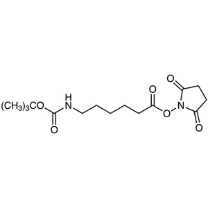 TCI B5684 51513-80-5 6-[(tert-Butoksikarbonil)amino]heksanoat Asam N-Suksinimidil Ester