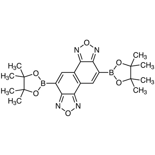 TCI B5774 5,10-Bis(4,4,5,5-tetramethyl-1,3,2-dioxaborolan-2-yl)naphtho[1,2-c:5,6-c']bis([1,2,5]oxadiazole)