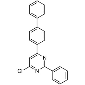 4-([1,1'-Biphenyl]-4-yl)-6-chloro-2-phenylpyrimidine (CAS 1689538-58-6) - TCI B5802 - AMI Scientific