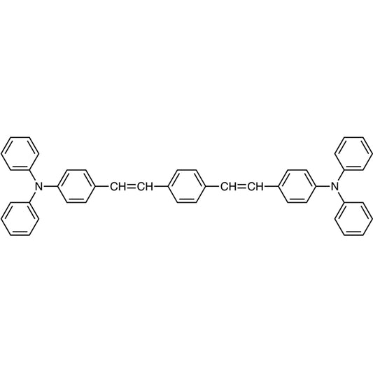 1,4-Bis[4-(N,N-diphenylamino)styryl]benzene (CAS 55035-42-2) - TCI B5820 - AMI Scientific