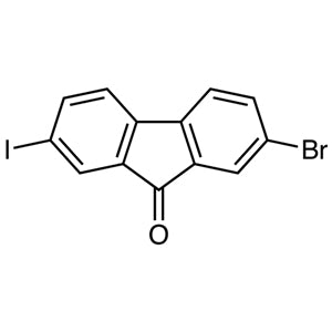 2-Bromo-7-iodo-9H-fluoren-9-one (CAS 867374-53-6) - TCI B5897 - AMI Scientific