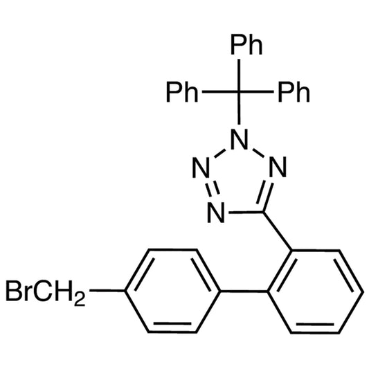 5-[4'-(Bromomethyl)-1,1'-biphenyl-2-yl]-2-triphenylmethyl-2H-tetrazole (CAS 133051-88-4) - TCI B5933 - AMI Scientific