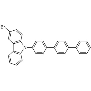 3-Bromo-9-([1,1':4',1''-terphenyl]-4-yl)-9H-carbazole (CAS 1141017-84-6) - TCI B5989 - AMI Scientific