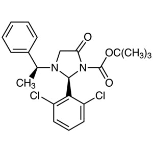 TCI B6109-1G 1149765-08-1 tert-Butyl (S)-2-(2,6-Dichlorophenyl)-5-oxo-3-[(S)-1-phenylethyl]imidazolidine-1-carboxylate