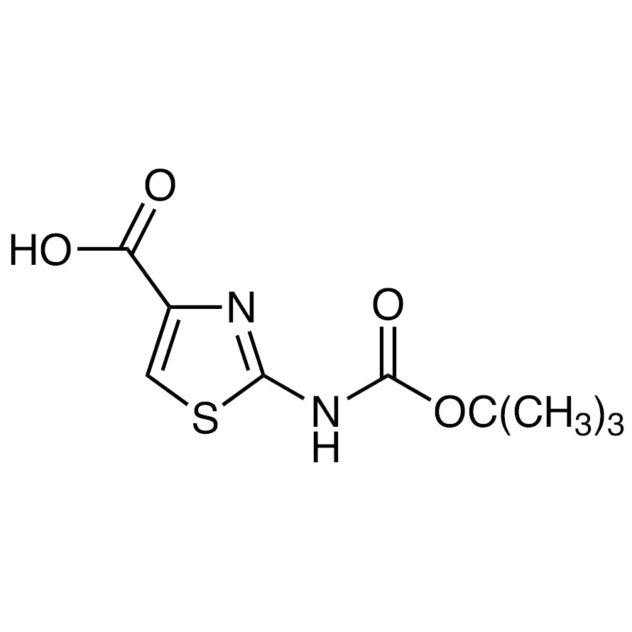 TCI B6144 83673-98-7 2-[(tert-Butoxycarbonyl)amino]thiazole-4-carboxylic Acid