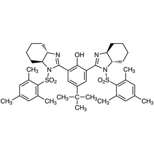 TCI B6146-50MG 2102316-91-4 (-)-4-ters-Butil-2,6-bis[(4S,5S)-4,5-tetrametilena-1-(2,4,6-trimetilbenzensulfonil)imidazolin-2-il]fenol (mengandung maksimum 5% Diklorometana)