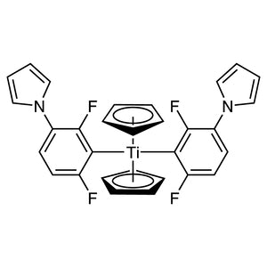 Bis[2,6-difluoro-3-(1H-pyrrol-1-yl)phenyl]titanocene (CAS 125051-32-3) - TCI B6168 - AMI Scientific