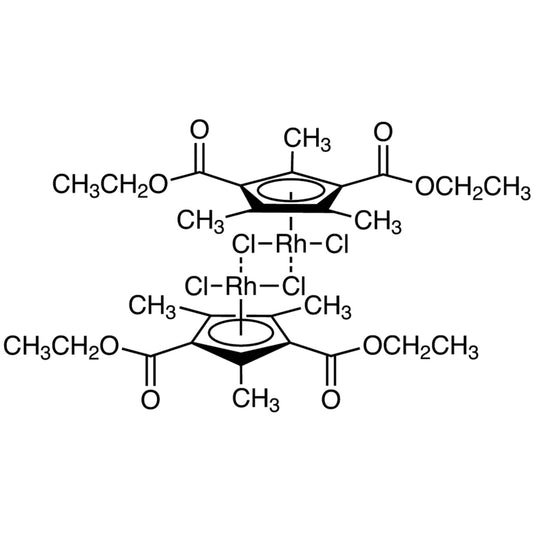 TCI B6169 1352745-18-6 [1,3-Bis(ethoxycarbonyl)-2,4,5-trimethylcyclopentadien-1-yl]rhodium(III) Dichloride Dimer