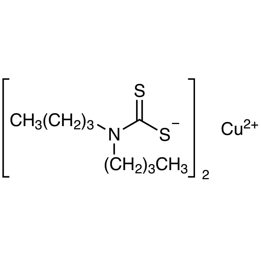 TCI B6182 13927-71-4 Copper(II) Dibutyldithiocarbamate