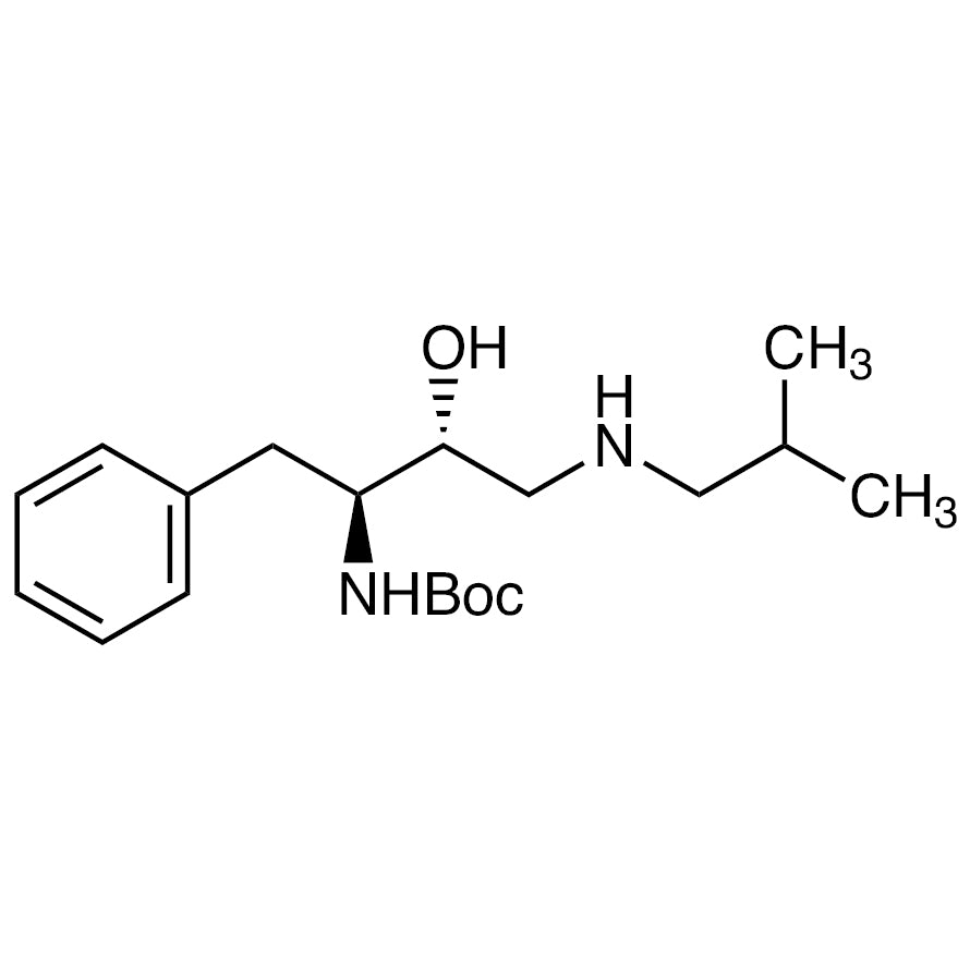 TCI B6183 160232-08-6 tert-Butil [(2S,3R)-3-Hidroksi-4-(isobutilamino)-1-fenilbutan-2-il]karbamat