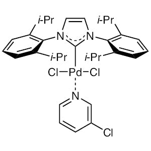 TCI B6199 905459-27-0 [1,3-Bis(2,6-Diisopropylphenyl)imidazol-2-ylidene](3-chloropyridyl)palladium(II) Diklorida