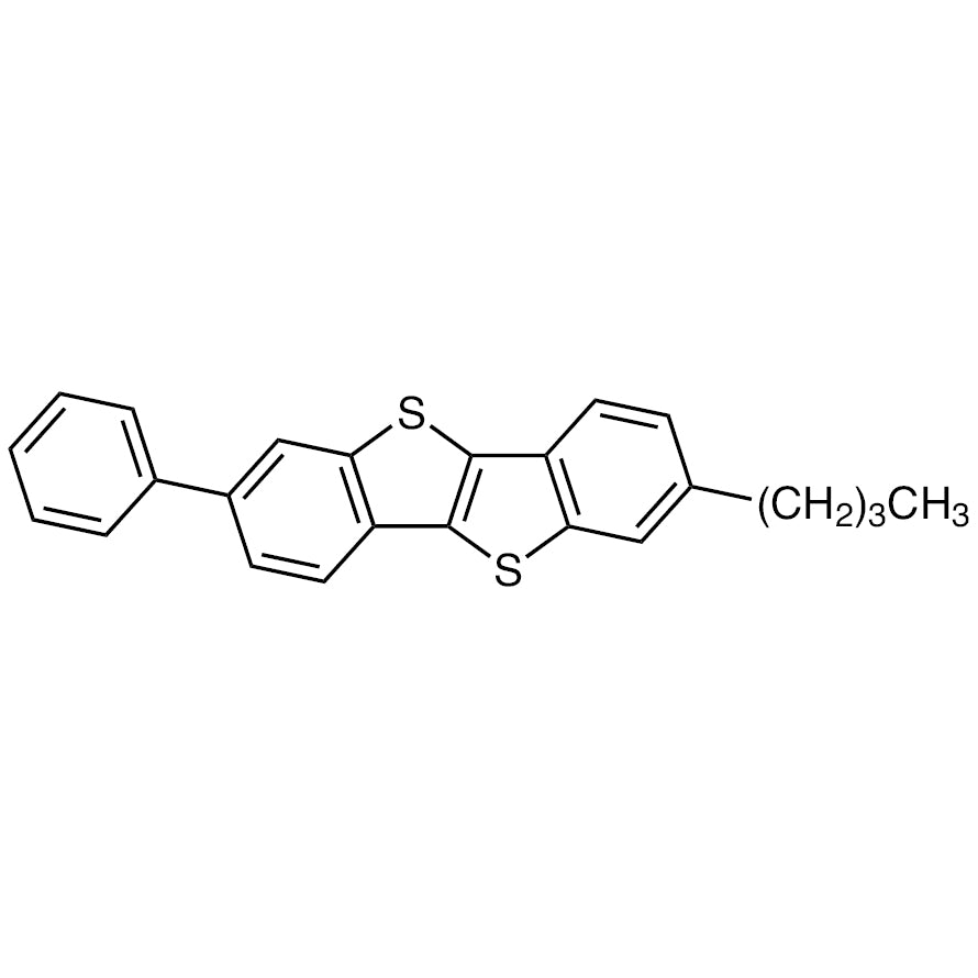 TCI B6248 1781261-91-3 2-Butil-7-fenil[1]benzotieno[3,2-b][1]benzotiofena [untuk elektronik organik]