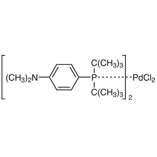 TCI B6255 887919-35-9 Bis[di-tert-butyl(4-dimethylaminophenyl)phosphine]dichloropalladium(II)