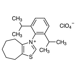 3-[2,6-Bis(1-methylethyl)phenyl]-5,6,7,8-tetrahydro-4H-cycloheptathiazolium Perchlorate (CAS 1062158-66-0) - TCI B6281 - AMI Scientific