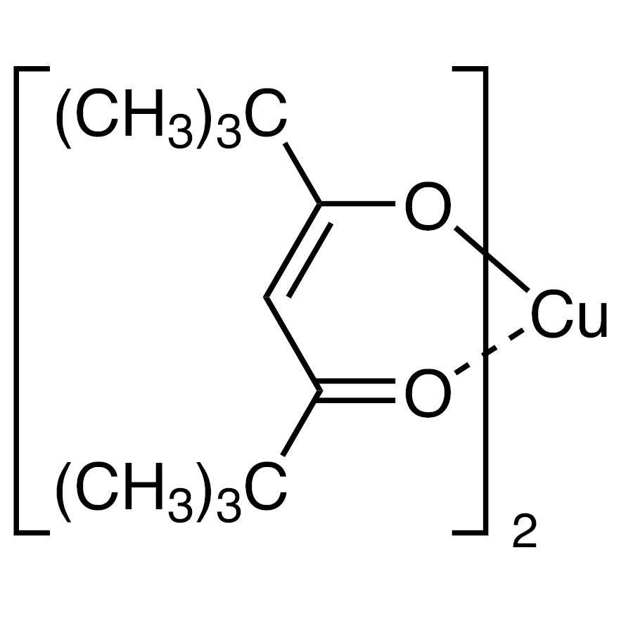 TCI B6318 14040-05-2 Bis(2,2,6,6-tetramethyl-3,5-heptanedionato)copper(II)