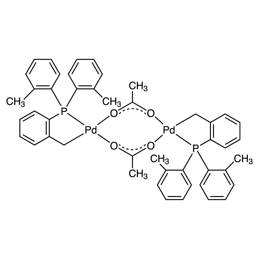 TCI B6327 172418-32-5 trans-Bis(acetato)bis[o-(di-o-tolylphosphino)benzyl]dipalladium(II)