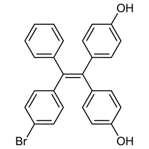 4,4'-[2-(4-Bromophenyl)-2-phenylethene-1,1-diyl]diphenol (CAS 936803-69-9) - TCI B6579 - AMI Scientific
