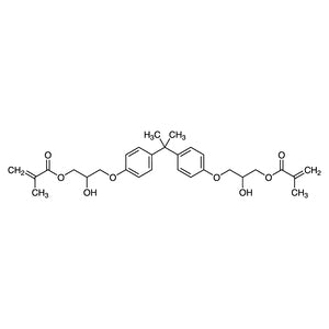 TCI B6597 1565-94-2 Bisfenol A Gliserolat Dimetakrilat (campuran isomer) (distabilkan dengan MEHQ)