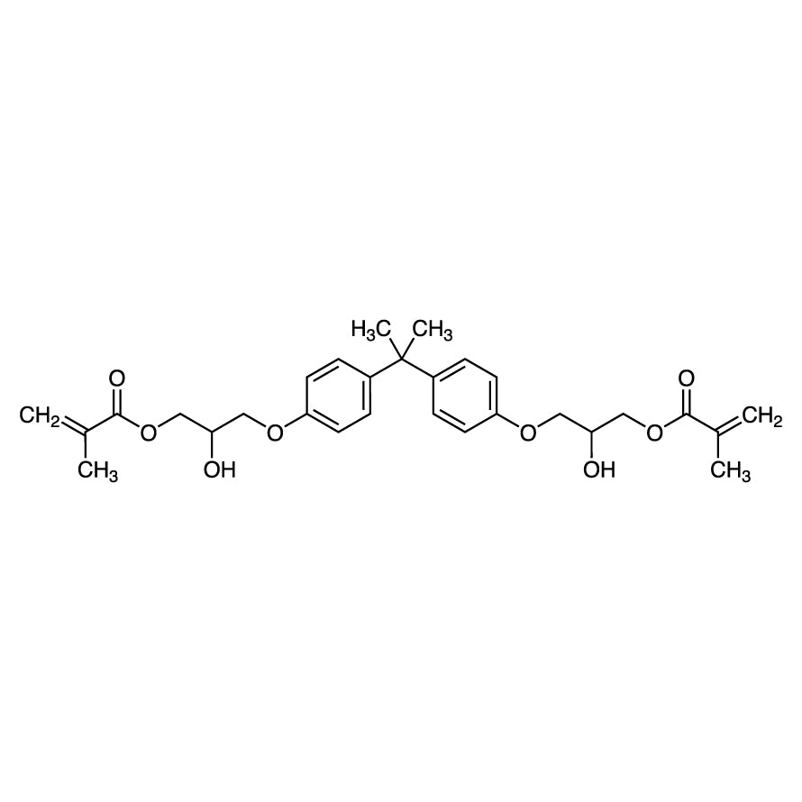 TCI B6597 1565-94-2 Bisphenol A Glycerolate Dimethacrylate (mixture of isomers) (stabilized with MEHQ)