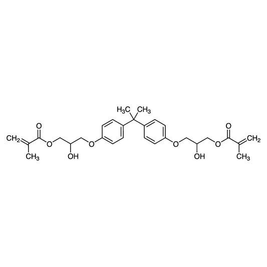 TCI B6597 1565-94-2 Bisphenol A Glycerolate Dimethacrylate (mixture of isomers) (stabilized with MEHQ)