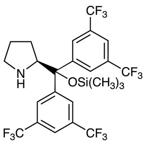 (2S)-2-[Bis[3,5-bis(trifluoromethyl)phenyl][(trimethylsilyl)oxy]methyl]pyrrolidine (CAS 848821-61-4) - TCI B6611 - AMI Scientific