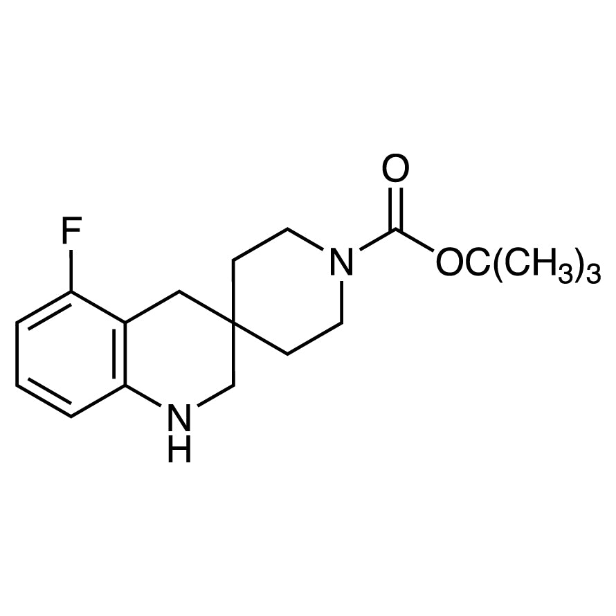 TCI B6777 1402232-95-4 tert-Butyl 5'-Fluoro-1',4'-dihydro-2'H-spiro[piperidine-4,3'-quinoline]-1-carboxylate