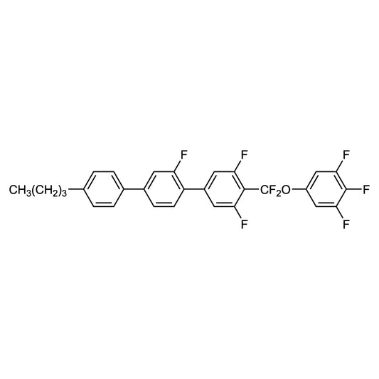 4''-Butyl-4-[difluoro(3,4,5-trifluorophenoxy)methyl]-2',3,5-trifluoro-1,1':4',1''-terphenyl (CAS 914087-74-4) - TCI B6867 - AMI Scientific