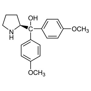 (S)-Bis(4-methoxyphenyl)(pyrrolidin-2-yl)methanol (CAS 131180-57-9) - TCI B6927 - AMI Scientific