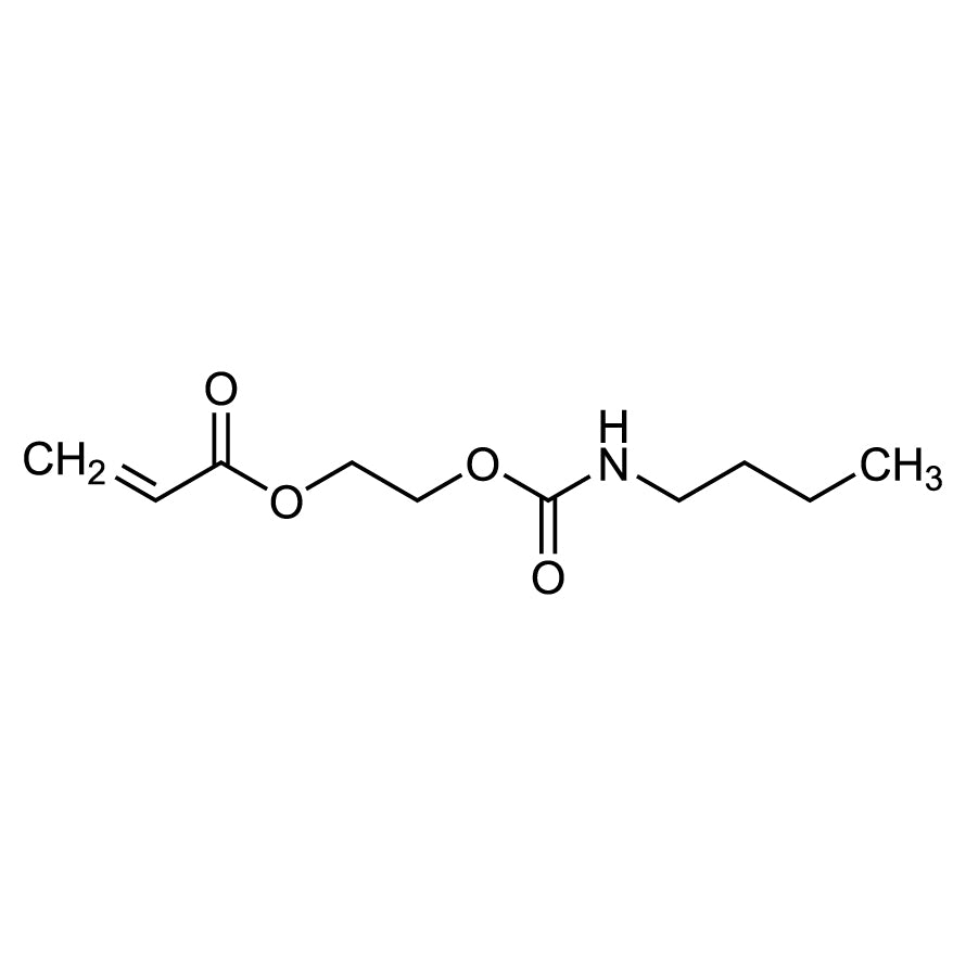 2-[(Butylcarbamoyl)oxy]ethyl Acrylate (stabilized with MEHQ) (CAS 63225-53-6) - TCI B7030 - AMI Scientific