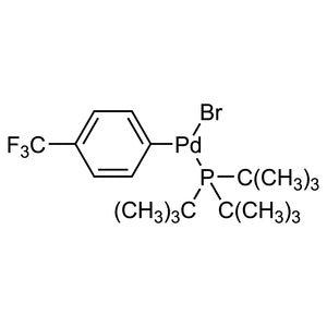Bromo[4-(trifluoromethyl)phenyl][tris(1,1-dimethylethyl)phosphine]palladium (CAS 1071965-73-5) - TCI B7081 - AMI Scientific