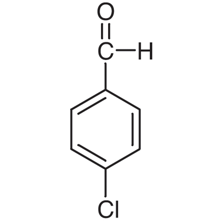 TCI C0125 104-88-1 4-Chlorobenzaldehyde — struktur kimia