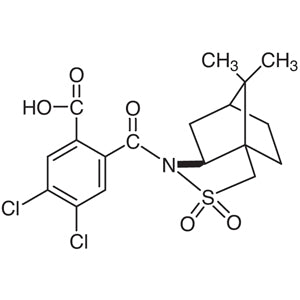 TCI C1767 1820575-29-8 N-(2-Carboxy-4,5-dichlorobenzoyl)-(+)-10,2-camphorsultam
