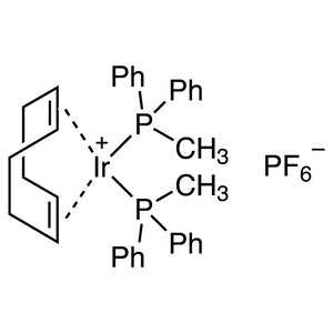 TCI C1808 38465-86-0 (1,5-Cyclooctadiene)bis(methyldiphenylphosphine)iridium(I) Hexafluorophosphate