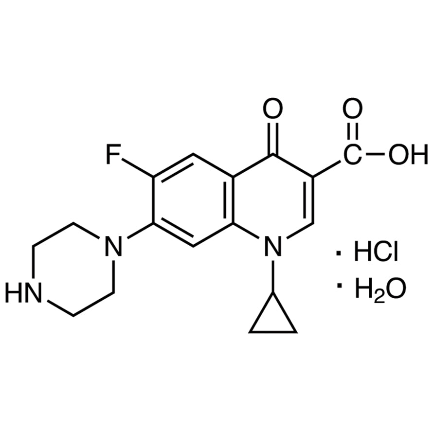 TCI C2227 86393-32-0 Ciprofloxacin Hydrochloride Monohydrate