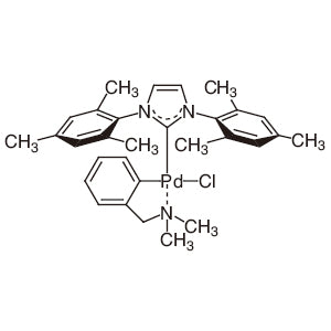 TCI C2347 1058661-78-1 Kloro[(1,3-dimesitylimidazol-2-ilidena)(N,N-dimetilbenzilamina)paladium(II)]