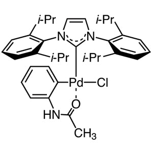 TCI C2387 1228009-69-5 Chloro[[1,3-bis(2,6-diisopropylphenyl)imidazol-2-ylidene](acetanilide)palladium(II)]