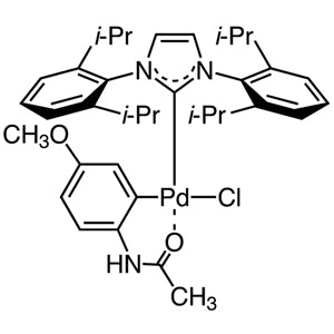 TCI C2407 Chloro[[1,3-bis(2,6-diisopropylphenyl)imidazol-2-ylidene](4'-methoxyacetanilide)palladium(II)]