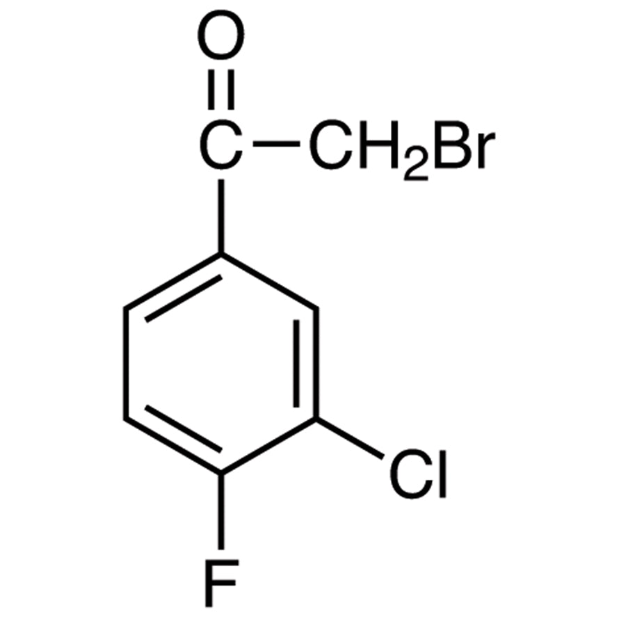 TCI C2752 63529-30-6 3-Chloro-4-fluorophenacyl Bromide