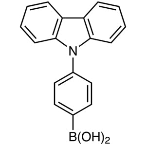 4-(9H-Carbazol-9-yl)phenylboronic Acid (contains varying amounts of Anhydride) (CAS 419536-33-7) - TCI C2926 - AMI Scientific
