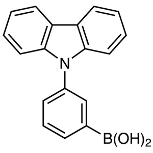 3-(9H-Carbazol-9-yl)phenylboronic Acid (contains varying amounts of Anhydride) (CAS 864377-33-3) - TCI C2967 - AMI Scientific