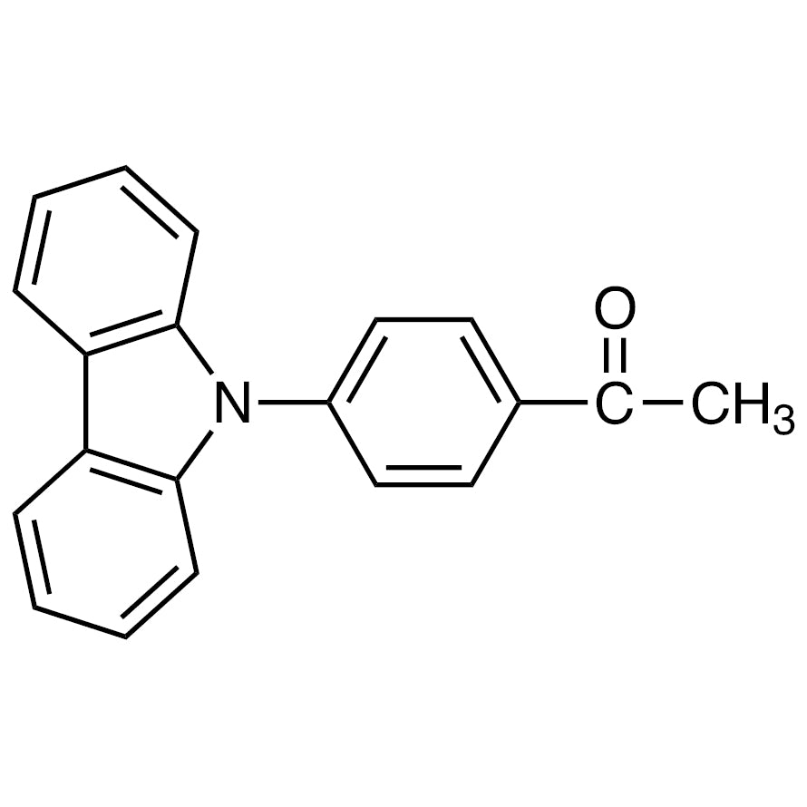 1-[4-(9H-Carbazol-9-yl)phenyl]ethanone (CAS 142116-85-6) - TCI C3470 - AMI Scientific