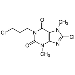 8-Chloro-1-(3-chloropropyl)theobromine - TCI C3618 - AMI Scientific