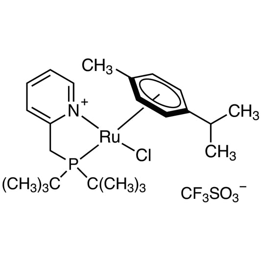 TCI C3668 2058252-91-6 Chloro(p-cymene)[2-[(di-tert-butylphosphino)methyl]pyridine]ruthenium(II) Triflate